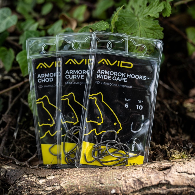 Avid Carp Amorok Hooks curve
