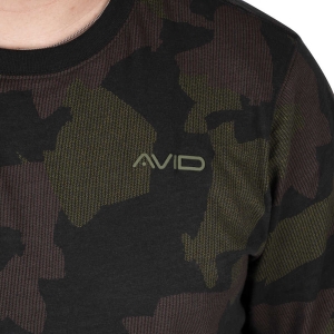 Avid Carp Distortion Camo Lite T-Shirt Long Sleeve